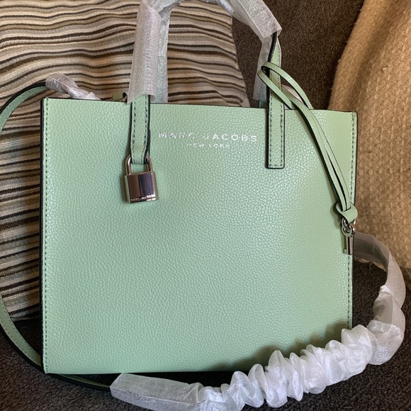 Authentic MARC JACOBS Leather 2 compartments zip Satchel/Crosby - Picture 3 of 14